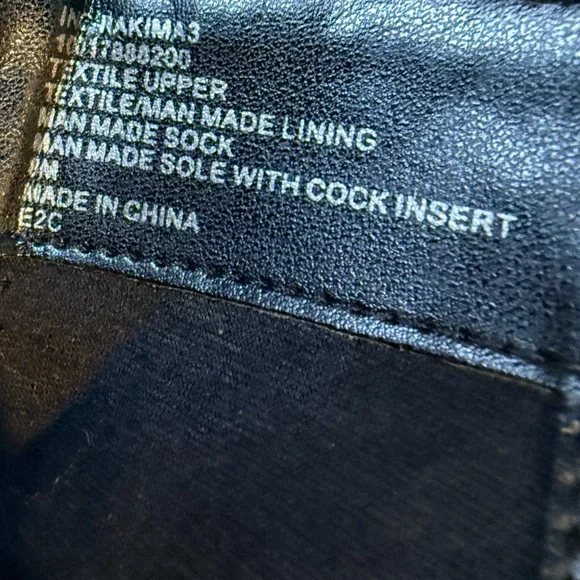 INC Black White Maze Rakima Sparkle Pointed Toe Gold Heeled Women's Boots 8 - Picture 9 of 9